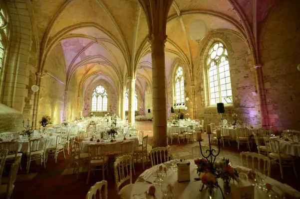 Abbaye de Reigny - Salle de réception