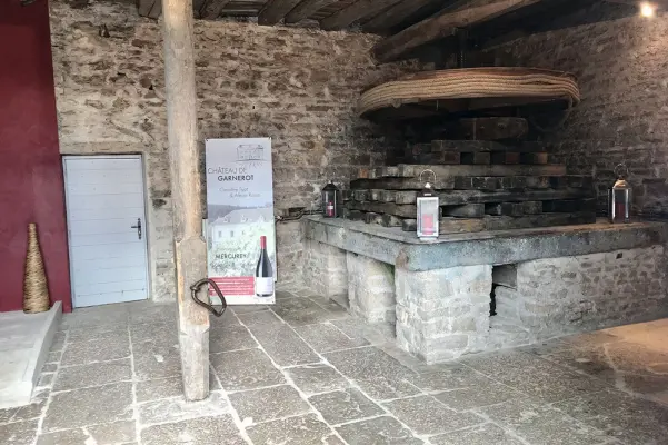 Château de Garnerot - Salle du Pressoir