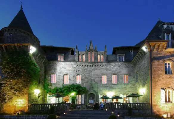 Chateau de Castel Novel - En soirée