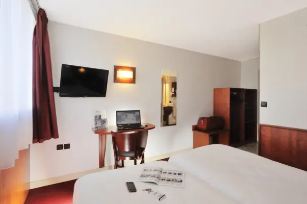 Brit Hotel Rennes Saint Grégoire Le Villeneuve - chambre pour séminaire résidentiel rennais