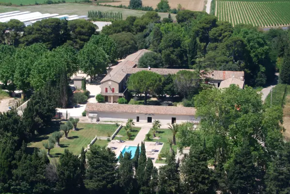 Domaine du Grand Malherbes - view drone