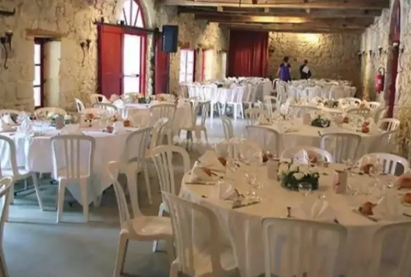 Château de Boisverdun - salle banquet