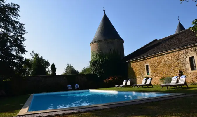 Château de Curzay - piscine chauffée