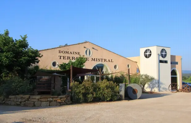 Domaine Terre de Mistral - Local do seminário em Rousset (13)