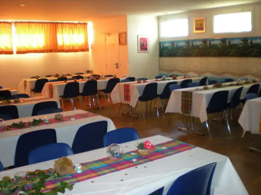 Centre D - configuration banquet