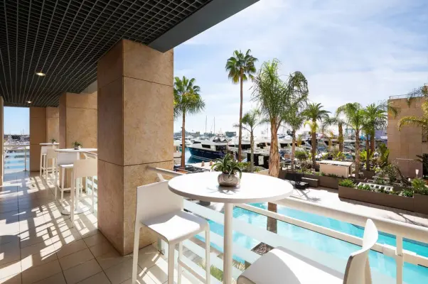 Riviera Marriott Hotel La Porte de Monaco - Terrasse