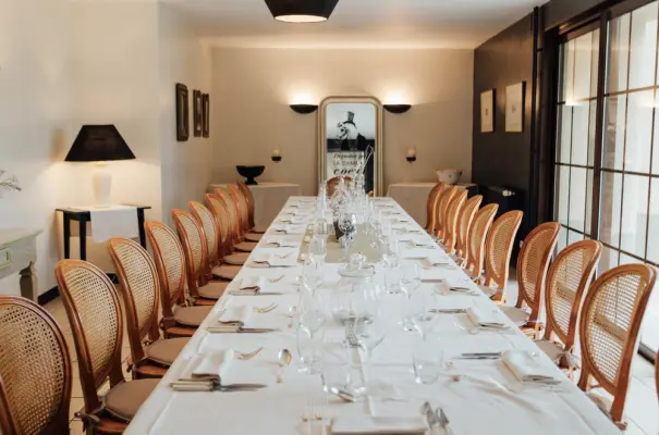 Restaurant Cheval Blanc - Salon privatif