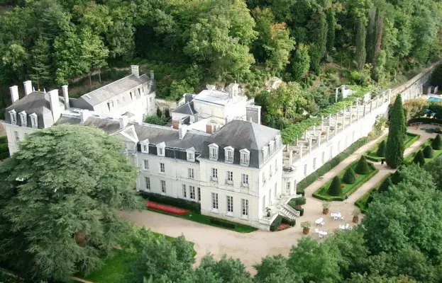Château de Rochecotte - Vue d'ensemble du château