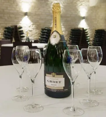 Champagne Gruet - Table