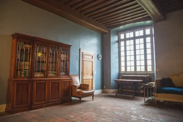 Manoir de Longuelune - Salle bleue du manoir (en annexe)