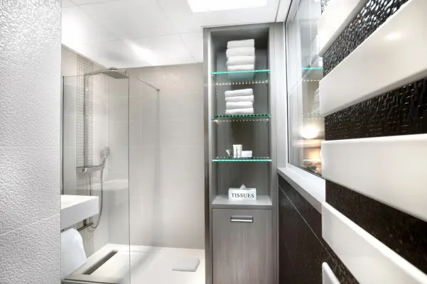 Seventeen Hotel - salle de bain chambre luxe contemporain et design