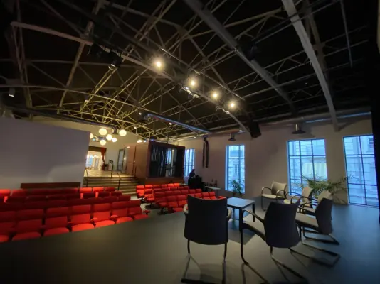 Cowork in Grenoble - Amphitheater - seen from the stage