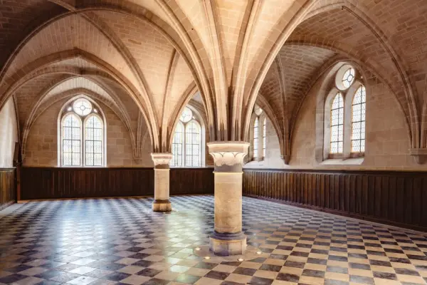 Abbaye de Royaumont - Réfectoire des convers