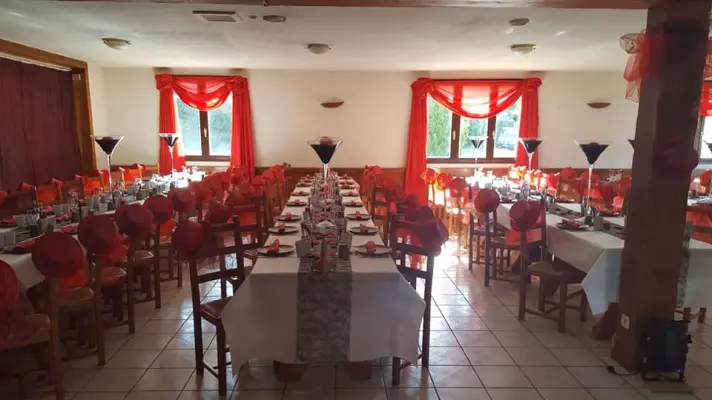 La Table de Burgy - Salle du restaurant