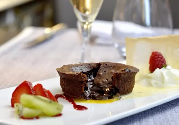 Hôtel de France Ornans - Dessert chocolat