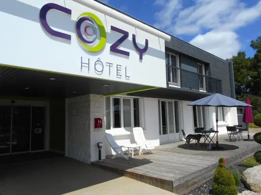 Cozy Hôtel Morlaix - Terrasse