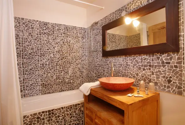 Domaine le Milos - Salle de bain