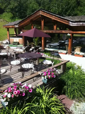 Hotel du Jeu de Paume Chamonix - Terrasse-hotel-chamonix