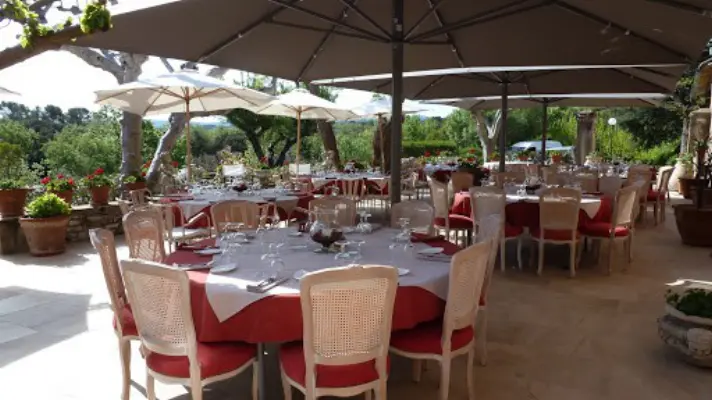 Hôtel Domaine du Lac - Terrasse restaurant