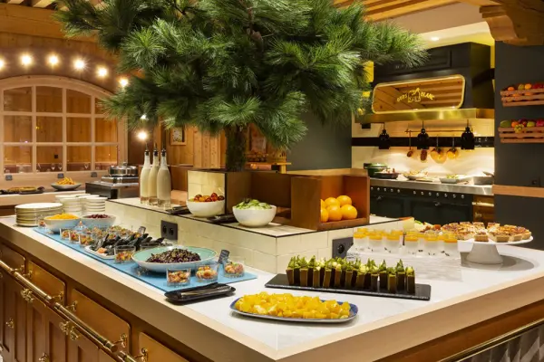 Ours Blanc Hotel and Spa - Buffet Restaurant