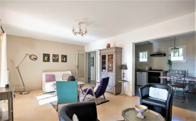 Mas de Rey - Living room accommodation
