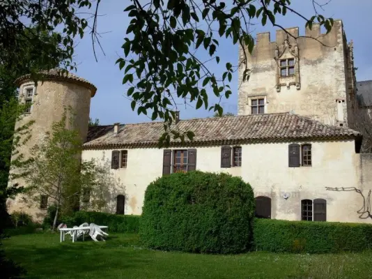 Château d'Allemagne en Provence - Façade