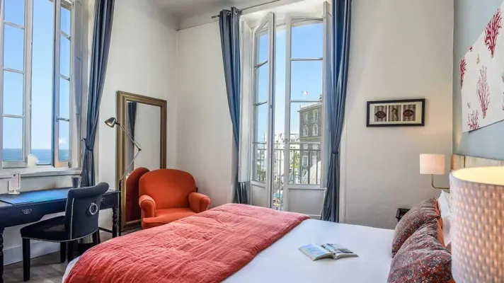 Hôtel de l'Ocean Biarritz - Chambre