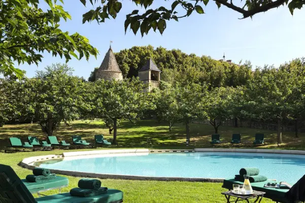 Chateau de Bagnols - piscine