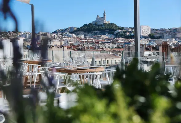 Ciel Rooftop Marseille - Terrasse