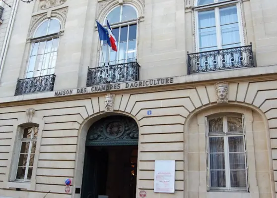 Cámaras de Agricultura - Francia - Lugar del seminario en París (75)
