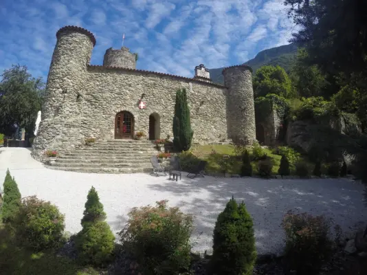 Château de Feissons sur Isère - Terrasse