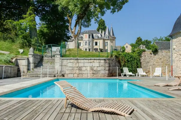 Château d'Orfeuillette - Schwimmbad
