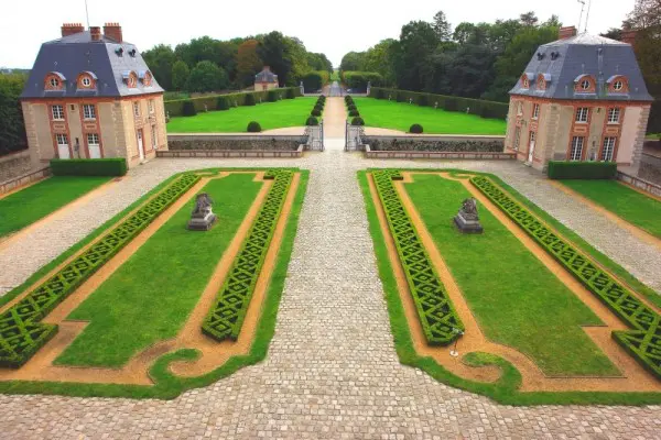 Château et Orangerie de Breteuil - Jardin