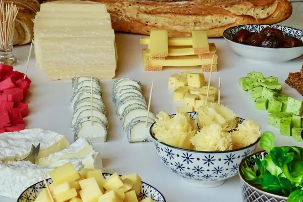 Le Bonheur est dans la Poêle - Buffet fromages