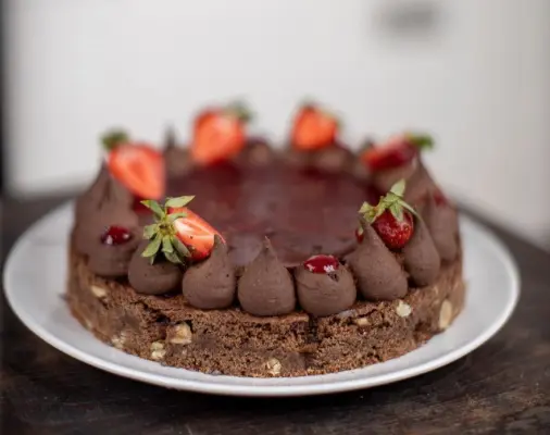 Eolia - Brownie aux fraises chocolat