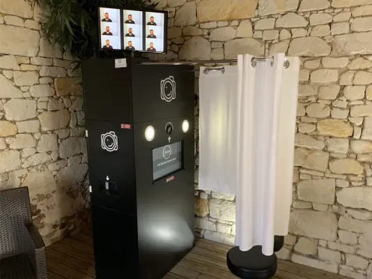 Le Kiosque à Sourires - Photobooth - La légendaire cabine photo