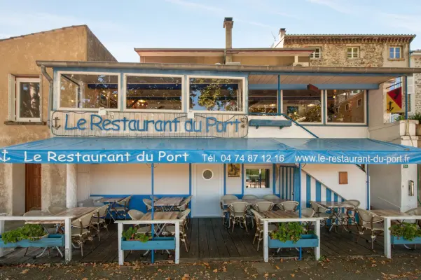 Le Restaurant du Port - Seminar location in SAINT-PIERRE-DE-BOEUF (42)