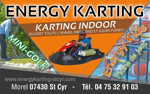 Energy Karting - Lieu de séminaire à SAINT-CYR (07)