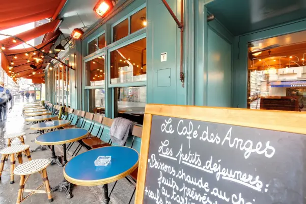 Café des Anges - Terrasse