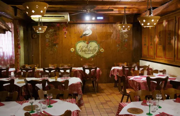Le Baeckeoffe d'Alsace - Salle de restaurant
