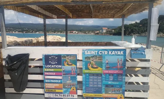 Saint-Cyr Kayak - Lugar del seminario en SAINT-CYR-SUR-MER (83)