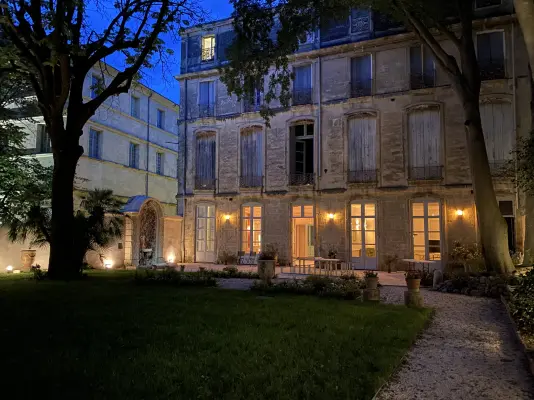 Hôtel de Girard - En soirée