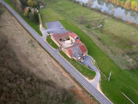 Ferme de Monthimont - View from above