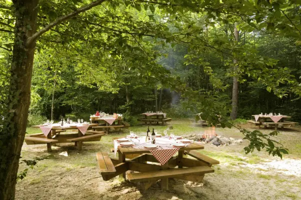 Novotel Fontainebleau Ury - Area barbecue
